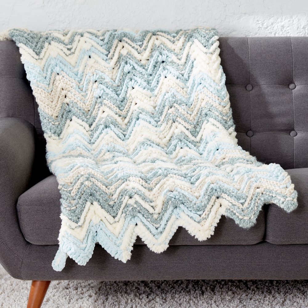 12 Chevron Crochet Blanket Patterns | Cream Of The Crop Crochet