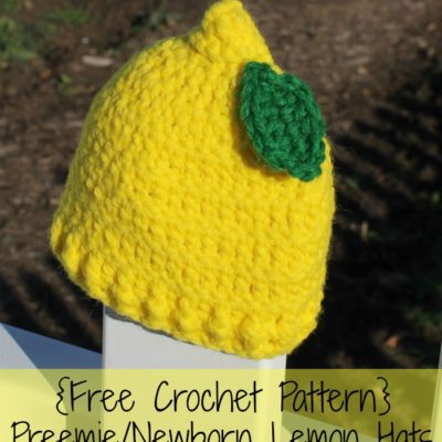 Preemie Newborn Lemon Hat Crochet Pattern