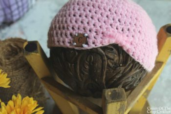 Turban Newborn Hat Crochet Pattern | Cream Of The Crop Crochet