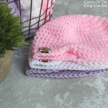 Turban Newborn Hat Crochet Pattern | Cream Of The Crop Crochet
