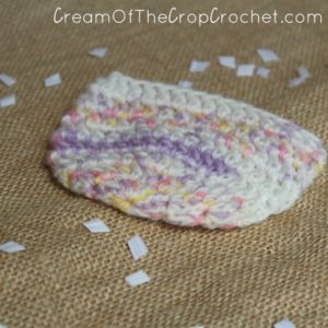 Cream Of The Crop Crochet ~ 1-3 lb Preemie Light Worsted Weight Plain Hat {Free Crochet Pattern}