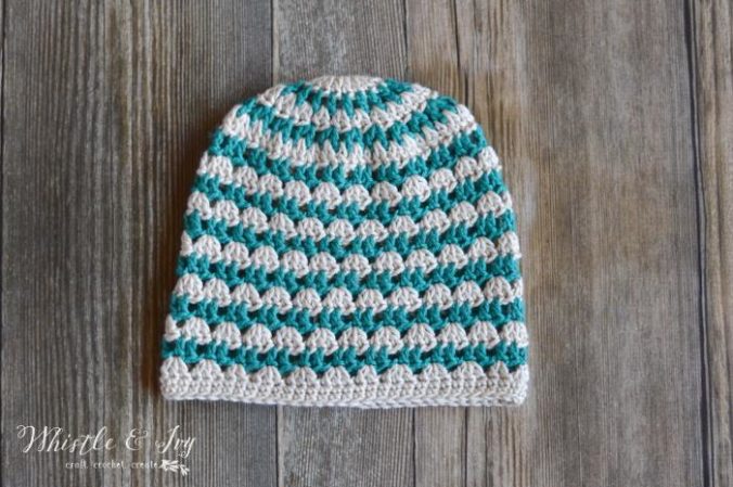 Whistle and Ivy ~Summer Festival Slouchy Hat {Free Crochet Pattern}