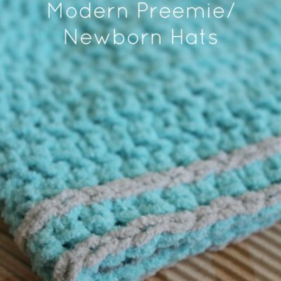 Preemie Newborn Hunter Hat Crochet Pattern