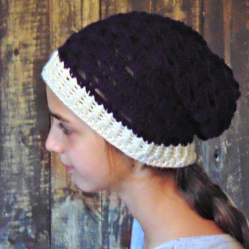 Autumn Slouch Hat Crochet Pattern | Cream Of The Crop Crochet