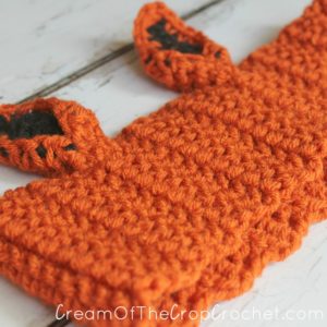 Cream Of The Crop Crochet ~ Fox Ear Warmers {Free Crochet Pattern}