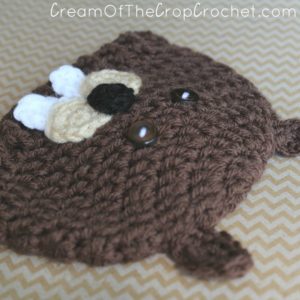 Cream Of The Crop Crochet ~ Preemie/Newborn Beaver Hats {Free Crochet Pattern}