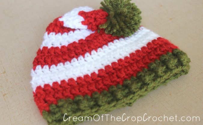 Cream Of The Crop Crochet ~ Preemie/Newborn Elf Hats {Free Crochet Pattern}