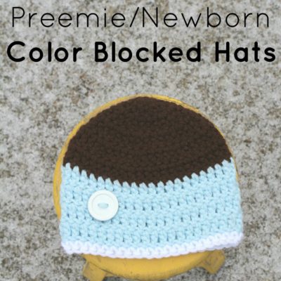 Preemie Newborn Liam Hat Crochet Pattern