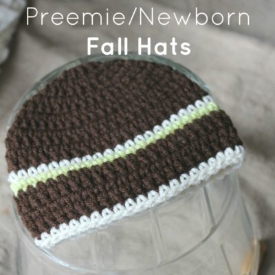 Preemie Newborn Noah Hat Crochet Pattern