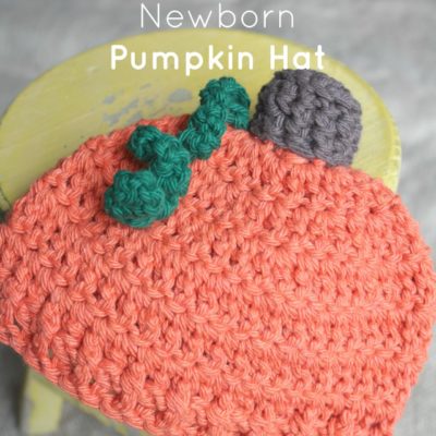 Newborn Pumpkin Hat Crochet Pattern