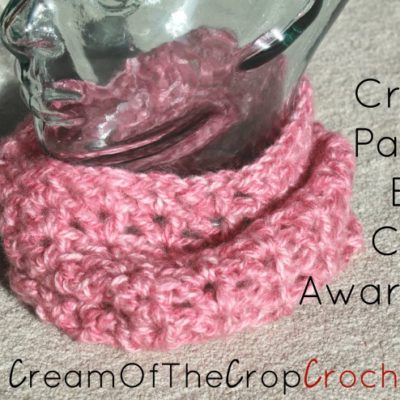 Breast Cancer Awareness Cowl Crochet Pattern