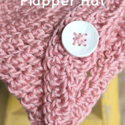 Newborn Flapper Hat Crochet Pattern