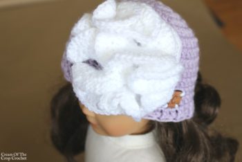 18 Inch Doll Skylar Hat Crochet Pattern | Cream Of The Crop Crochet