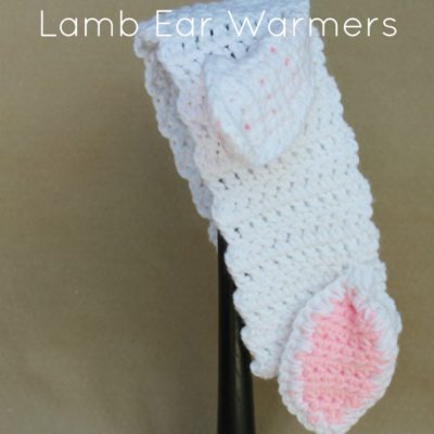 Lamb Ear Warmers Crochet Pattern