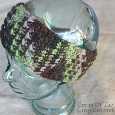Nature Ear Warmers Crochet Pattern