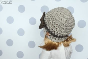 18 Inch Doll Danielle Hat Crochet Pattern | Cream Of The Crop Crochet