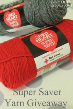 Super Saver Yarn Giveaway | Cream Of The Crop Crochet