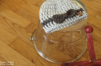 18 Inch Doll Danielle Hat Crochet Pattern | Cream Of The Crop Crochet