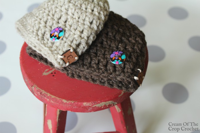 18 Inch Doll Tori Hat Crochet Pattern | Cream Of The Crop Crochet