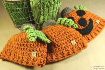 Jack the Pumpkin Hat Crochet Pattern | Cream Of The Crop Crochet