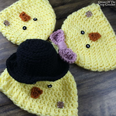 Trinity the Chick Hat Crochet Pattern