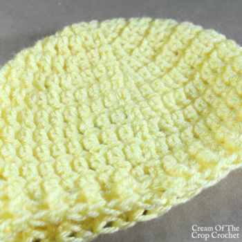 Surprise Face Emoji Hat Crochet Pattern | Cream Of The Crop Crochet