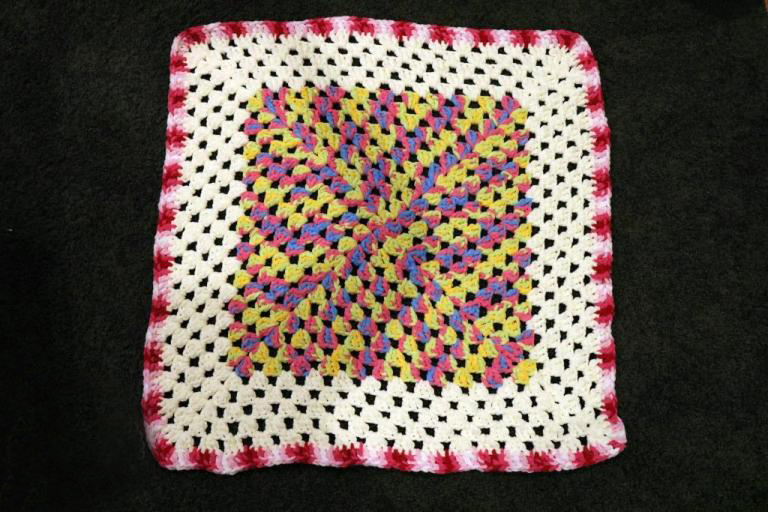 Baby Granny Square Crochet Blanket