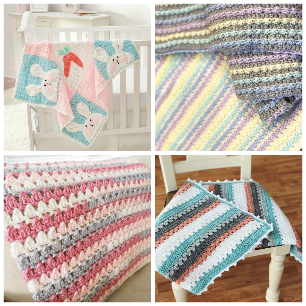 15 Free Easy Crochet Baby Blanket Patterns Perfect For Beginners