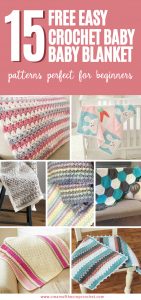 15 Free Easy Crochet Baby Blanket Patterns Perfect For Beginners