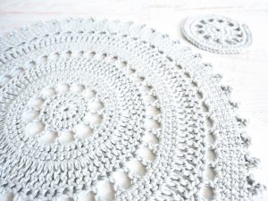 Table Placemat Set Crochet Pattern