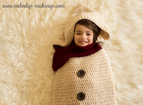 Snowman Hooded Blanket﻿