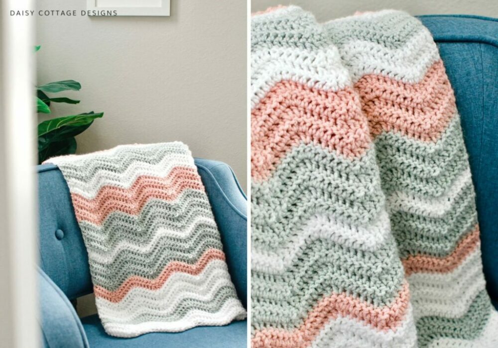 Perfect Ripple Blanket Pattern