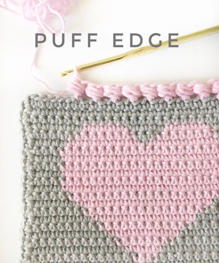 Puff Edge Stitch Pattern