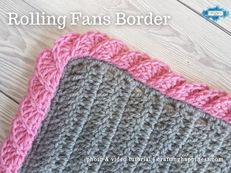 Rolling Fans Crochet Border
