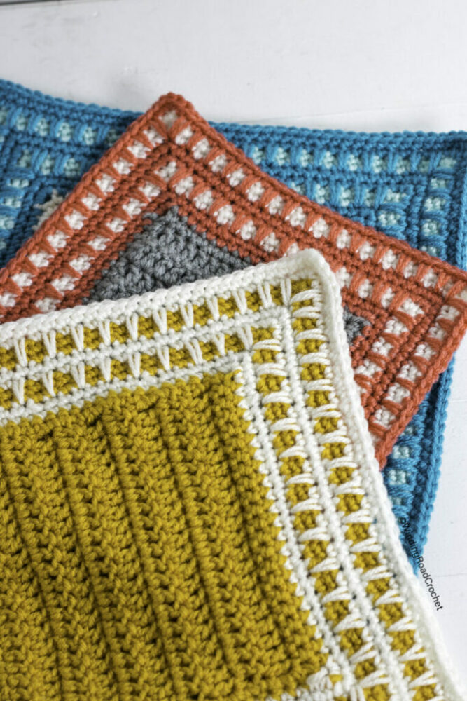 Spike Stitch Crochet Edging