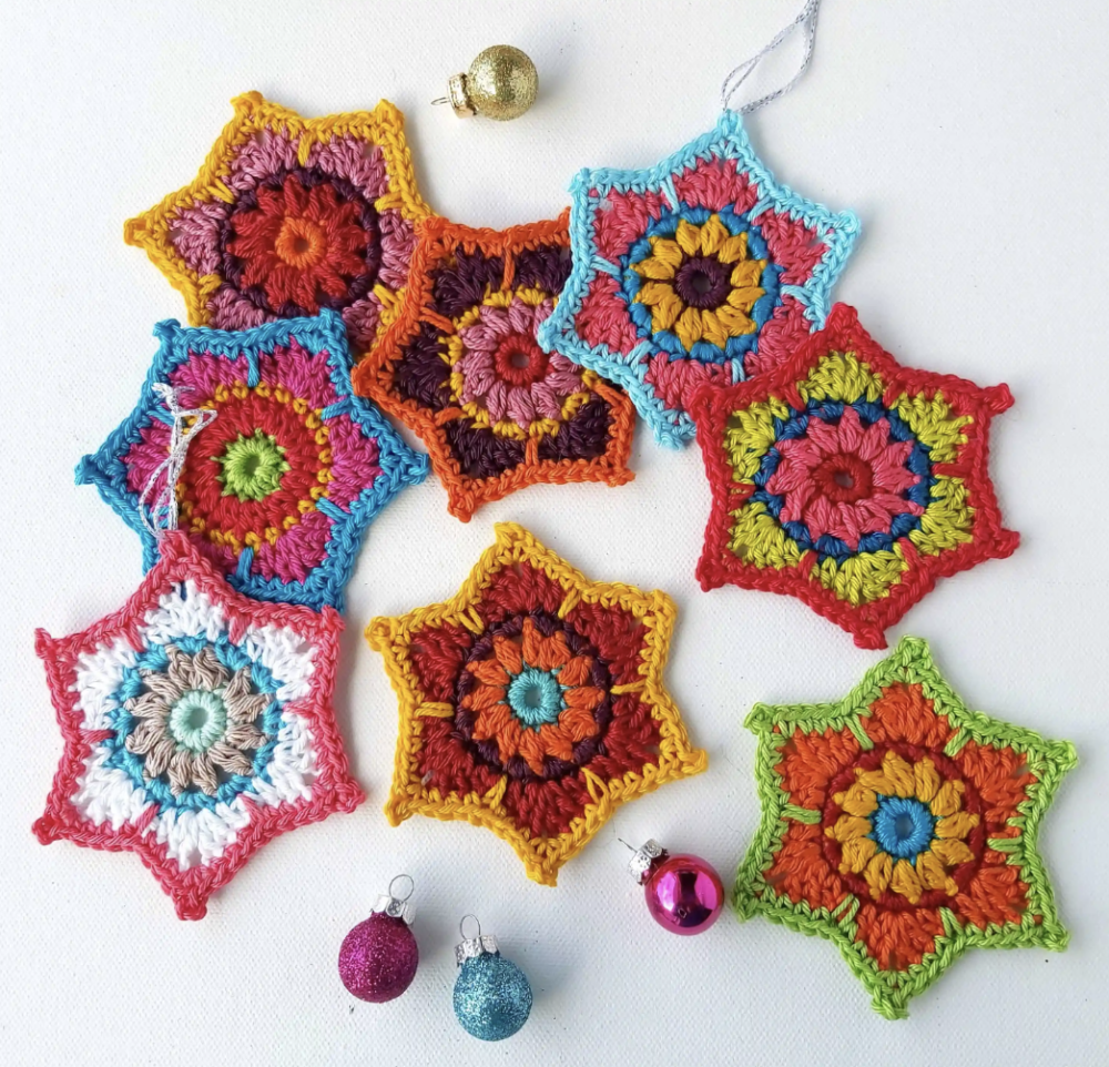 Christmas Crochet Stars
