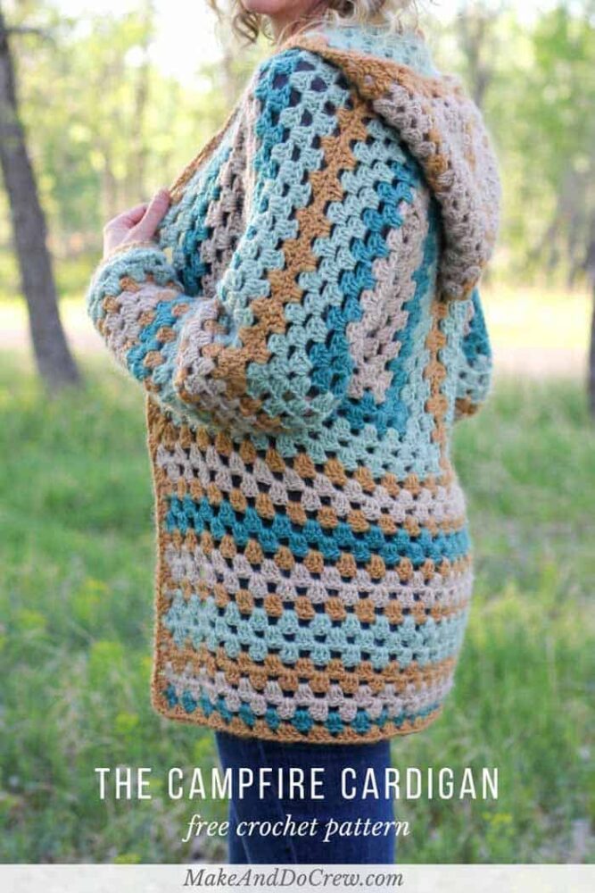 Crochet Hexagon Jacket