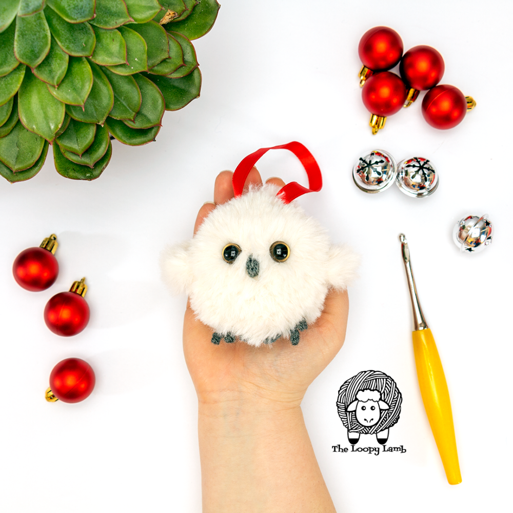 Crochet Owl Ornament
