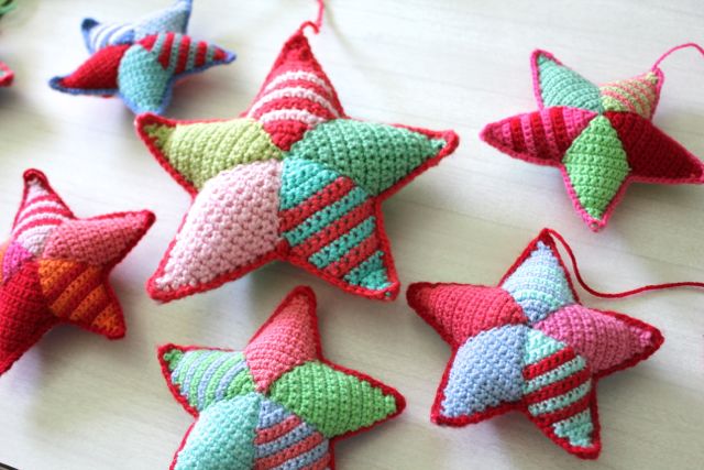 Crochet 3D Stars
