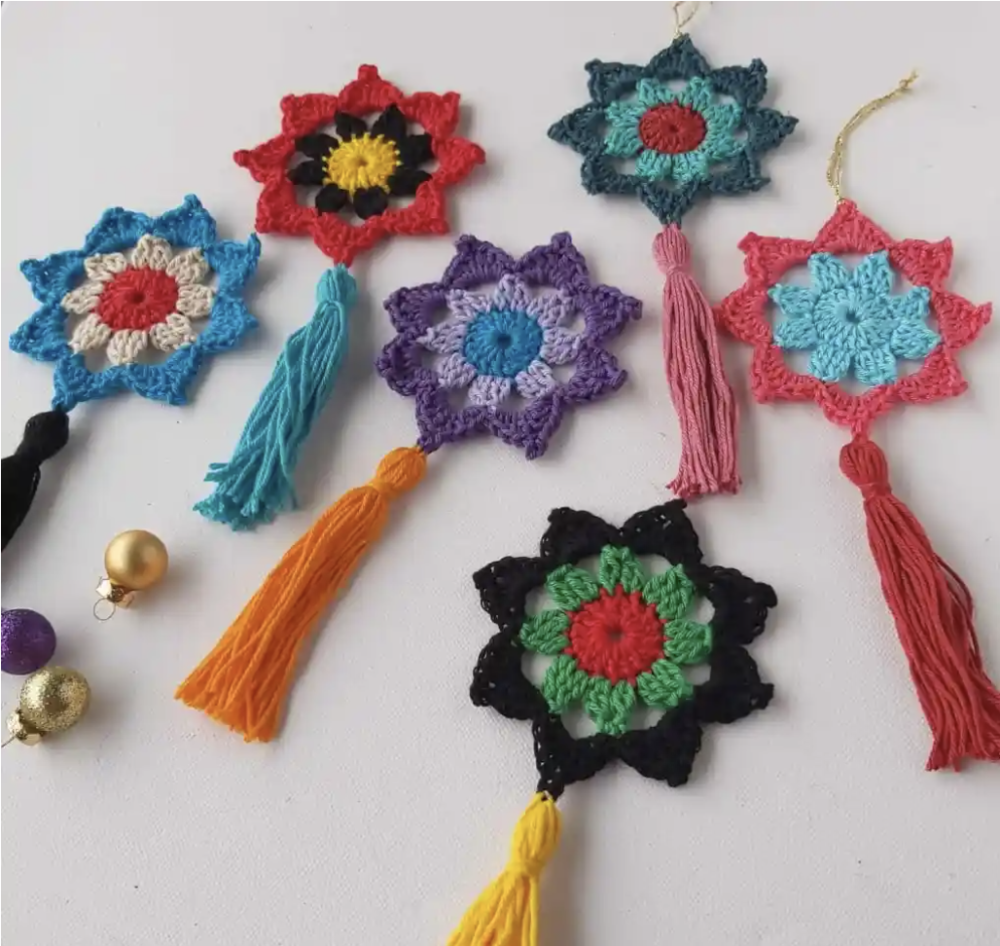 15-Minute Christmas Crochet Decorations