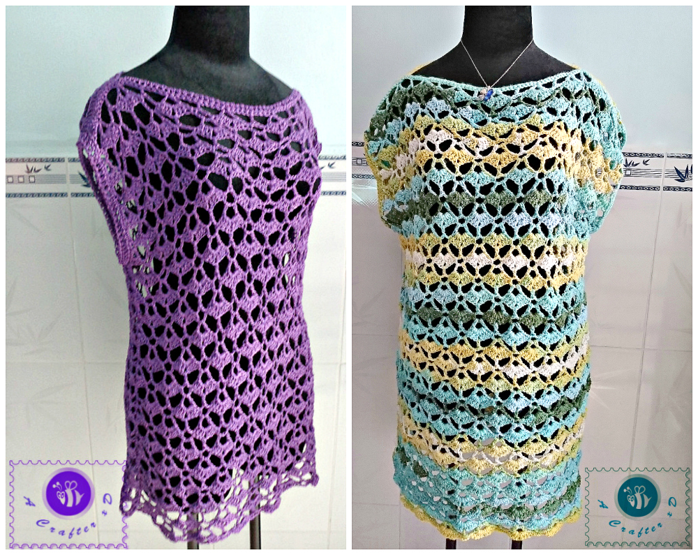 Crochet Lacy Oversized Top