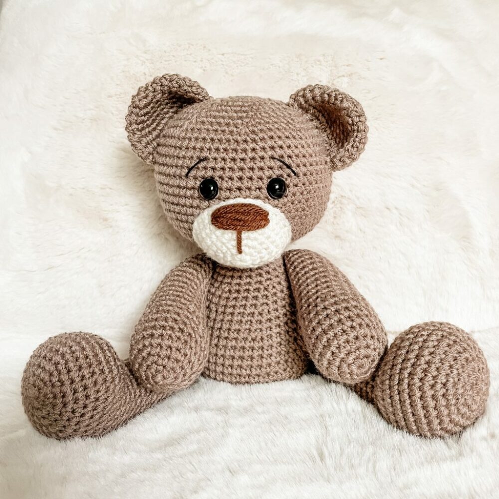 Teddy Bear Amigurumi Crochet Pattern