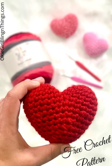 Heart Shaped Amigurumi Crochet