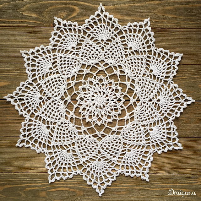 Moonpetals Crochet Doily