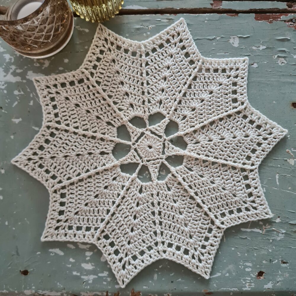 Little Star Crochet Mandala