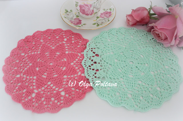 Dreaming of Spring Crochet Doilies