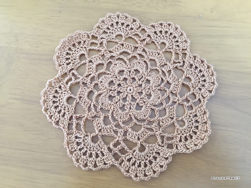 Mini Cluster Crochet Doily