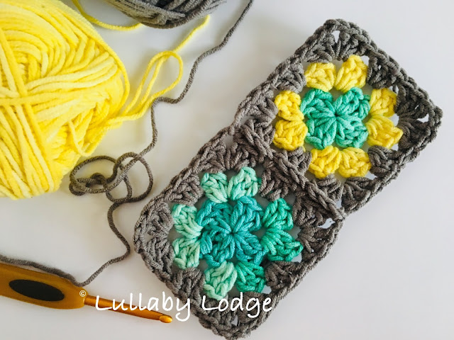 hot and cold crochet blanket pattern