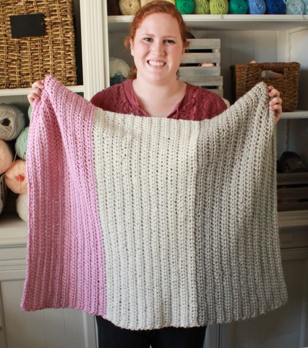 Crochet Modern Beginner Blanket