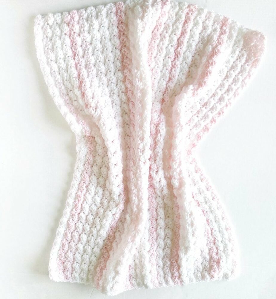 blanket stitch easy crochet baby blanket